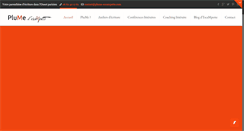 Desktop Screenshot of plume-escampette.com